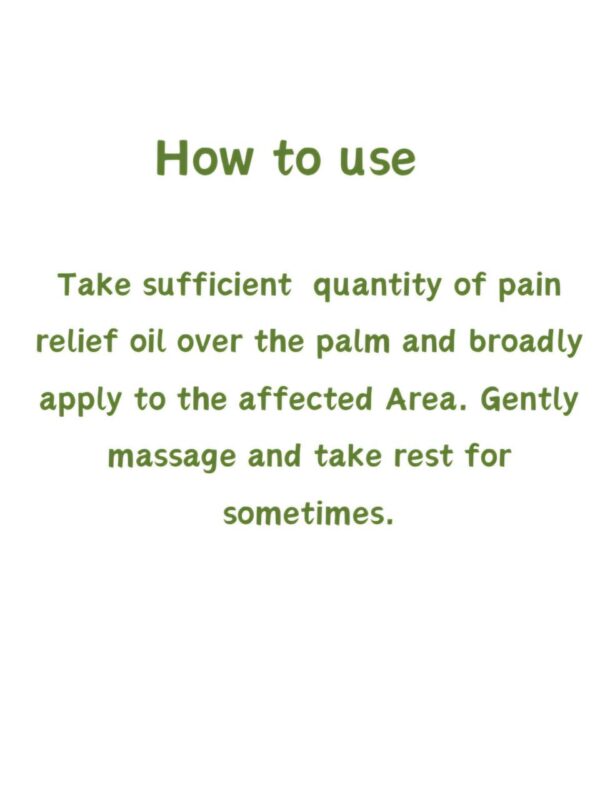 Pain Relief Oil - Image 6